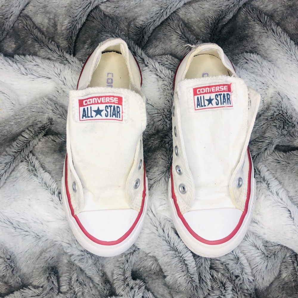 Kids White Converse Size 11